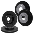 R1 Concepts Brake Rotor Drum- D/S - Black Fits Buick Skylark