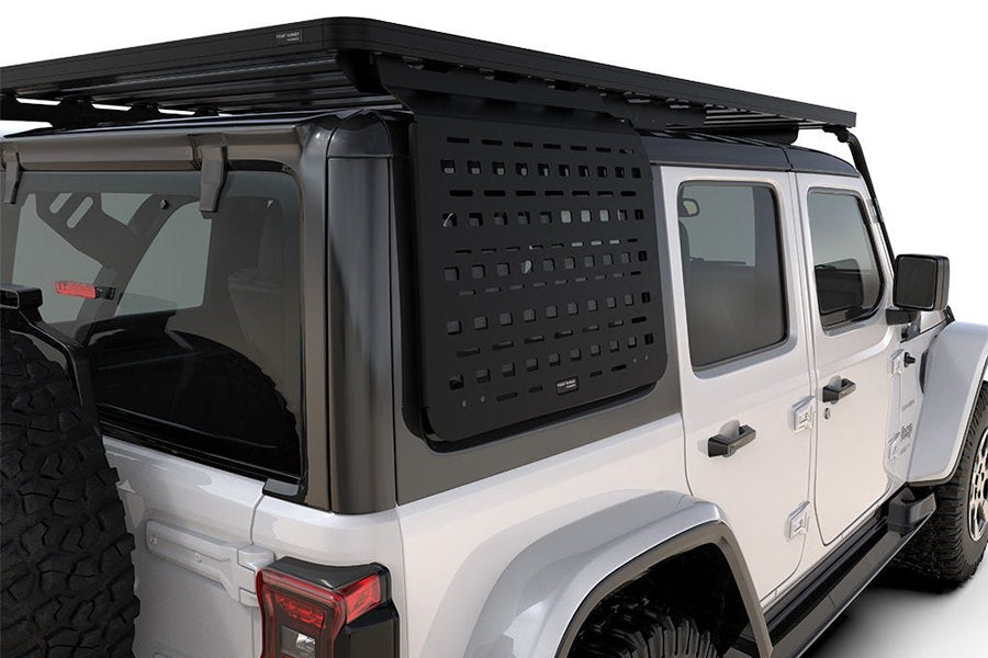 Front Runner Jeep Wrangler JLU 4 Door Exterior Rear Window Molle Panel Kit RHS VACC213