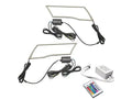 Oracle 09-18 Dodge Ram RGB+A + Switchback Quad Headlight Halo Kit w/ Simple Controller