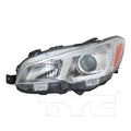 CAPA LH HEADLAMP ASSY COMPOSITE HALOGEN SUBARU WRX 20152021