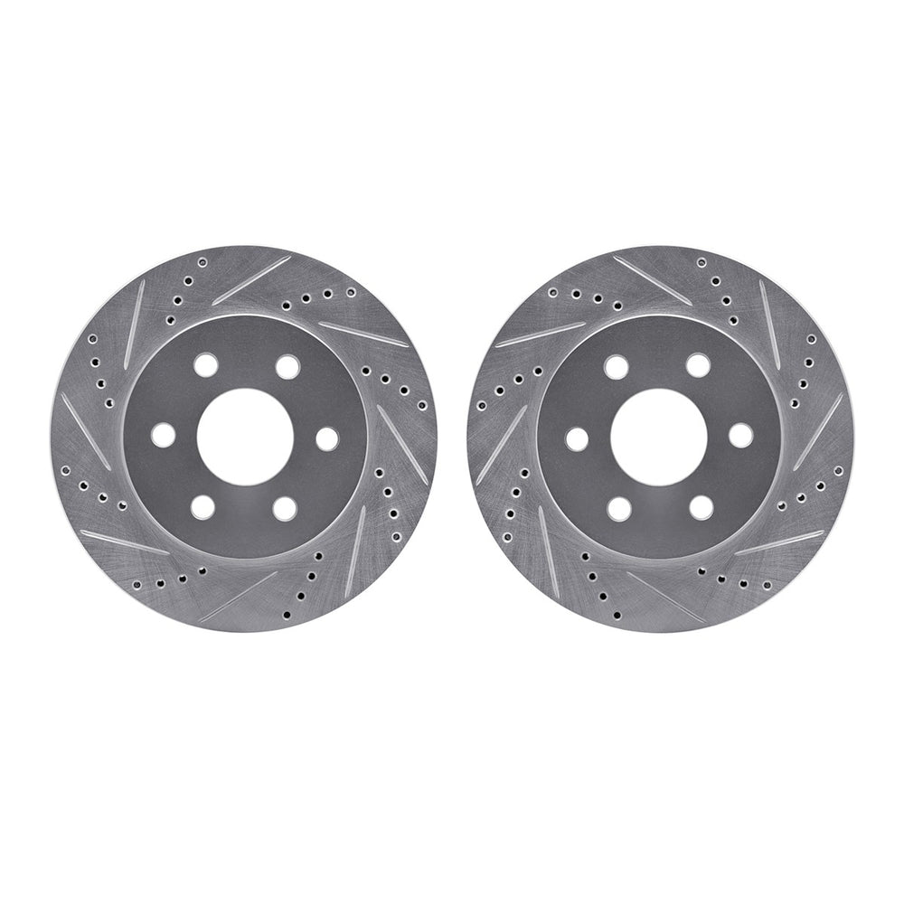 R1 Concepts Brake Rotor- D/S - Silver Fits Cadillac DeVille