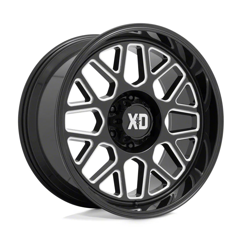 GRENADE 2 20X10 5X5.0 12MM GLOSS BLACK MILLED