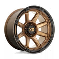 TITAN 20X9 5X5.0 00MM MATTE BRONZE W/ BLACK LIP