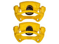Power Stop 2011 Saab 9-5 Front Yellow Caliper w/Bracket (Pair)