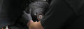 R1 E- Line Series Brake Rotor - D/S - Black w/ Ceramic Pads Hdw Fits BMW 325i