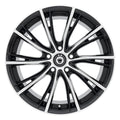 Konig Impression 17x7.5 5x120 ET40 Gloss Black w/ Machined Face