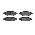DFC 08-15 Cadillac CTS Rear Drilled & Slotted Geoperformance Rotors 5000 Advanced Pads w/Hardware
