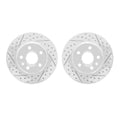 DFC 11-16 Buick LaCrosse Front Drilled & Slotted Geoperformance Rotors