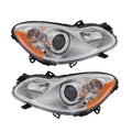 Maxzone Vehicle Lighting Corp headlights close-up