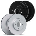 DFC 05-12 Ford Focus Front & Rear Geospec Rotors includes Drums