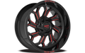 MO999 20x10 8x165.10 GLOSS BLACK MILLED (18 mm)