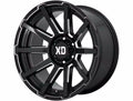 KMC Wheels black auto part