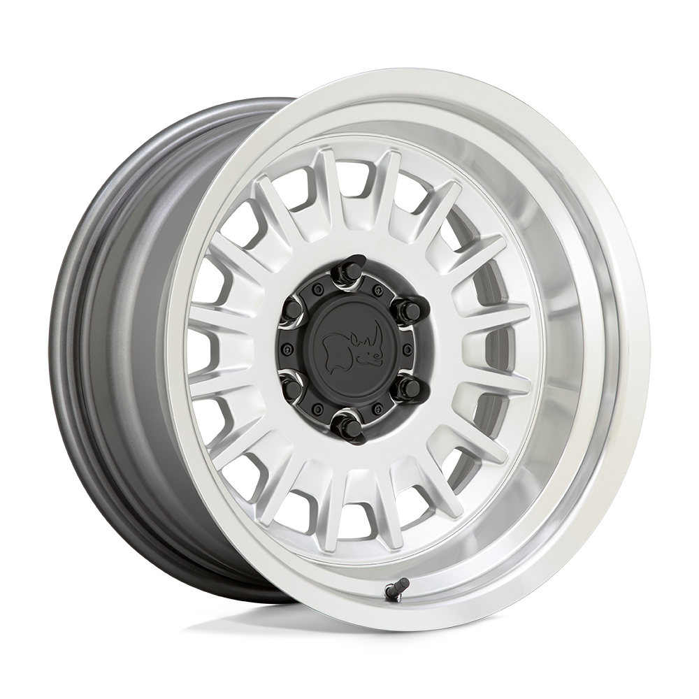 Wheel Pros ALISO 16X8 5X5.5 108 -10 G-SLV MIR-LP 1680ALS-05140S08