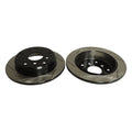 Rear Performance Brake Kit for Jeep ZJ, ZG, Drilled & Slotted Rotors & Hardware RT Off Road