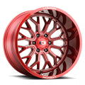 Vision Wheel 5-139.7 RED MILLSPK VIS RIOT 402-2985RTMS12