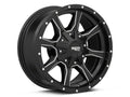 MO970 20x12 6x135.00/6x139.70 SATIN BLACK MILLED (44 mm)