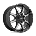 Wheel Pros Moto Metal MO970 20X10 5X5.0/5.5 ORANGE TINT -24MM MO97021035324NOC