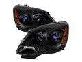 Xtune GMC Acadia 2007-2013 Crystal Headlights Black HD-JH-GAC07-AM-BK