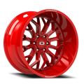 Vision Wheel 5-150 RED MILLSPK VIS RIOT 402-2950RTMS12