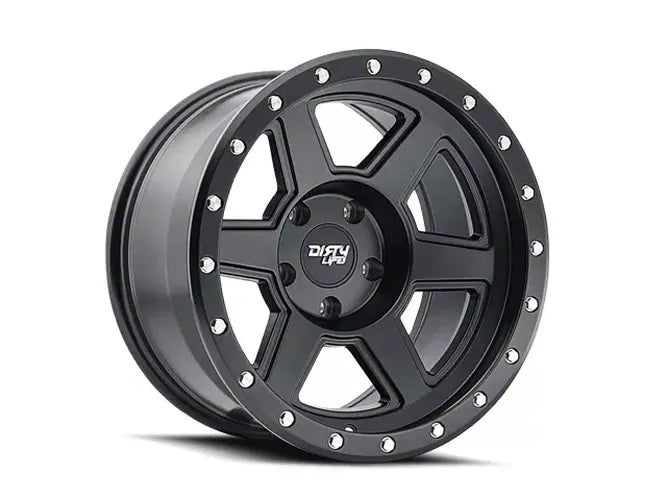 Dirty Life Compound 9315 20x10 / 6x139.7 BP / -25mm Offset / 106mm Hub Matte Black Wheel