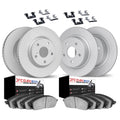 DFC 04-13 Mazda 3 Sport Front & Rear Geospec Rotors with Euro 5000 Ceramic Brake Pads w/Hardware