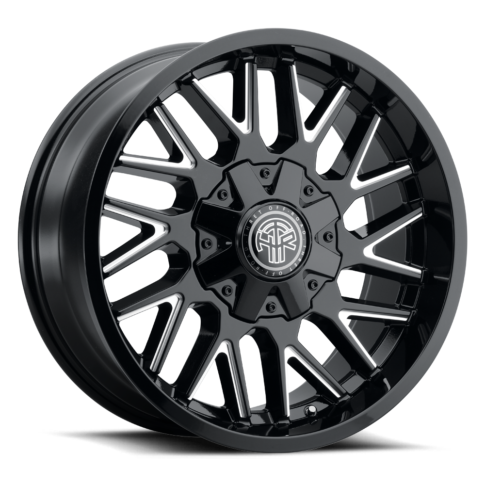 REVOLVER 803 20X9.0 SATIN BLACK/MILLED 8X165.1/8X170 18MM OS 125.2 CB