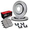 R1 Concepts Brake Rotor- Blank with Optimum Oe Pads Hdw Fits Freightliner FL360