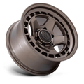 FUEL WHEELS CORE 18X9 8X6.5 125 12 M-BRNZ FLOW FORMED ALUMINUM MATTE BRONZE FC894ZX18908012