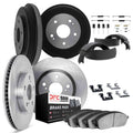 DFC 95-04 Toyota Tacoma Front & Rear Rotors with 5000 Advanced Brake Pads w/Drums/Shoes/Hardware