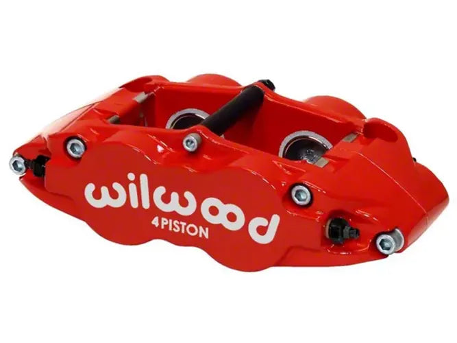 Wilwood Caliper-Narrow Superlite 4R - Red 1.12/1.12in Pistons 0.81in Disc
