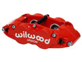 Wilwood Caliper-Narrow Superlite 4R - Red 1.12/1.12in Pistons 0.81in Disc