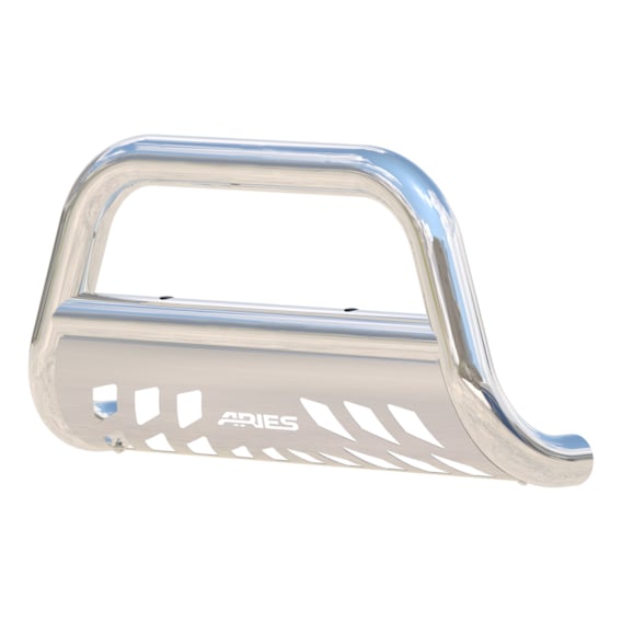 BULL BAR W/ SKD,3IN,STAINLESS