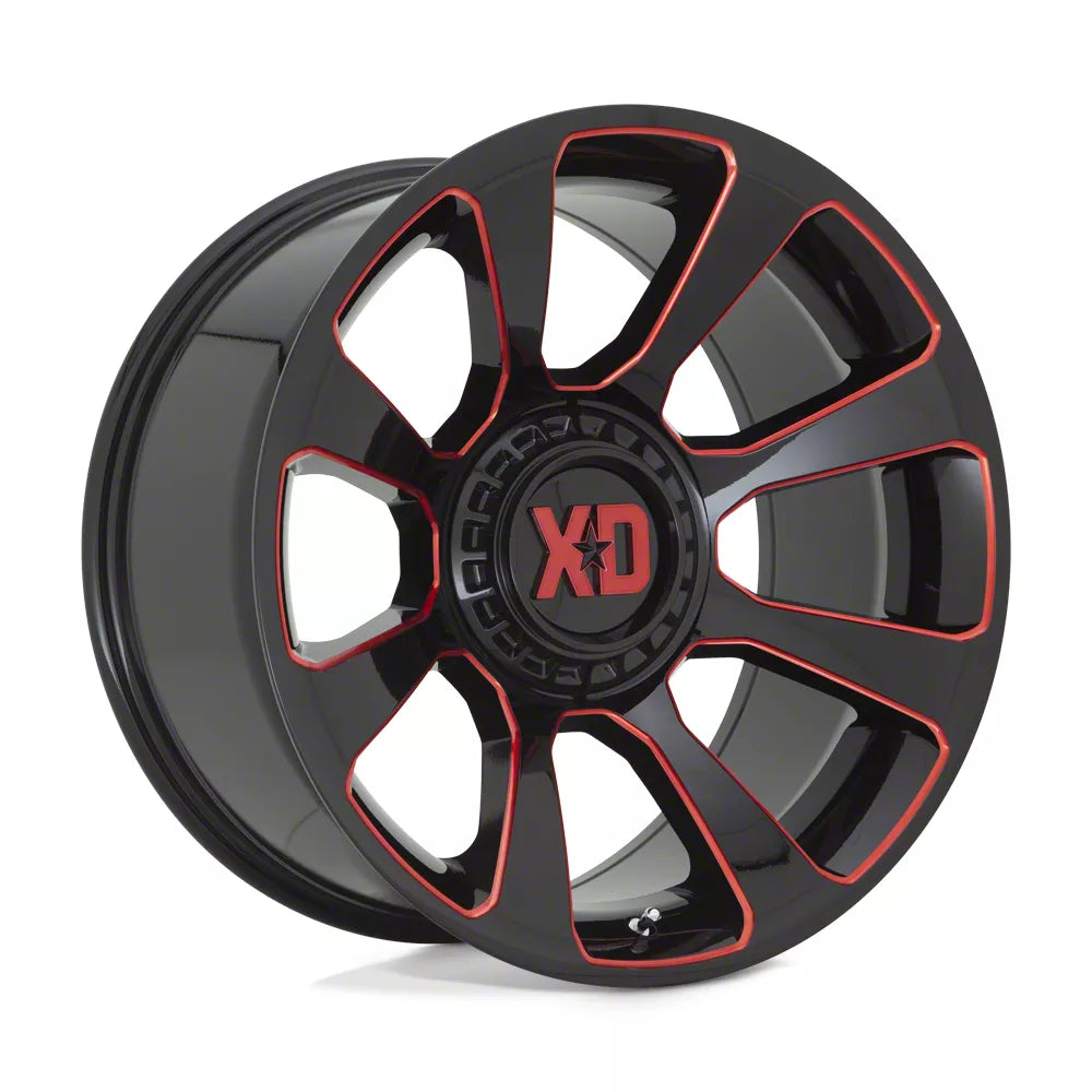 KMC Wheels black auto part