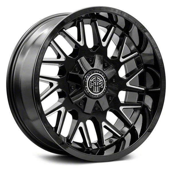 REVOLVER 803 20X9.0 SATIN BLACK/MILLED 6X135/6X139.7 12MM OS 106.1 CB