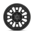 ROVER 20X10 6X135 18MM SATIN BLACK W/ GLOSS BLACK LIP