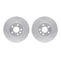 R1 Concepts Brake Rotor- D/S - Silver