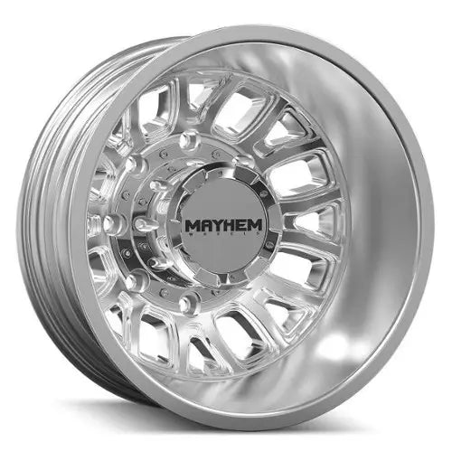 Mayhem polished auto part