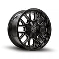 ATTITUDE 802 20X9.0 GLOSS BLACK/MILLED 6X135/6X139.7 0MM OS 106.1 CB