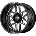 FOLSOM 20x9 5x150.00 GLOSS BLACK MILLED (18 mm)
