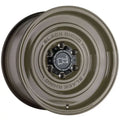 SOLID 17X9.5 5X5.0 18MM GLOSS ALLIGATOR GREEN
