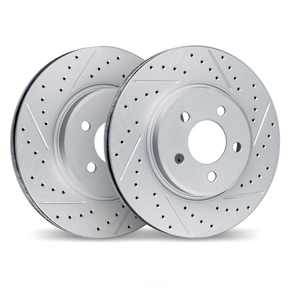 DFC 05-12 Ford Escape Front Drilled & Slotted Geoperformance Rotors