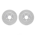 DFC 05-12 Ford Escape Front Drilled & Slotted Geoperformance Rotors