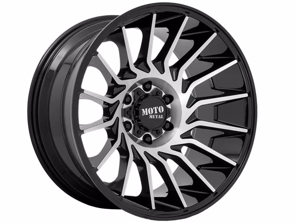 MO807 20X10 5X5.0 18MM GLOSS BLACK MACHINED