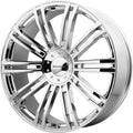 Wheel Pros KM677 D2 20X8.5 6X135 CHR 35M 100CB KM67728563235