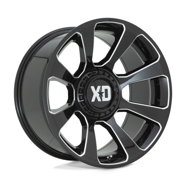 REACTOR 20x9 5x139.70/5x150.00 GLOSS BLACK MILLED (0 mm)