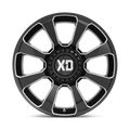 REACTOR 20x9 5x139.70/5x150.00 GLOSS BLACK MILLED (0 mm)
