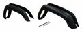 4-Piece Fender Flare Kit for 1997-2001 Jeep XJ Cherokee, Black Matte Finish Crown Automotive