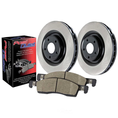 Stoptech red auto part
