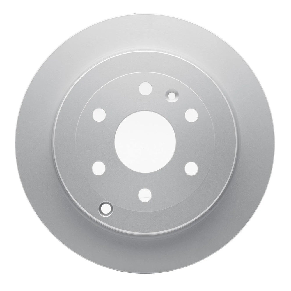 R1 Concepts Brake Rotor- Slotted - Silver Fits Cadillac Escalade