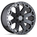 WARLORD 17x8.0 5/120 ET35 CB76.1 MATTE GUNMETAL